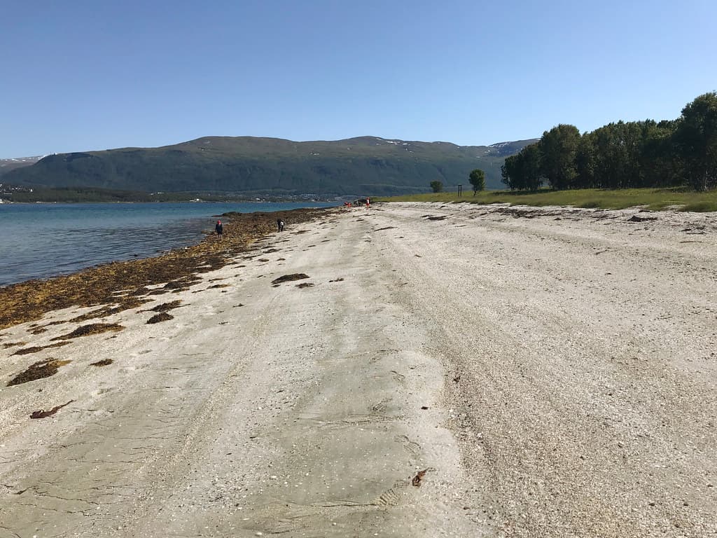 Mortensnes Beach — photo by Harald Groven