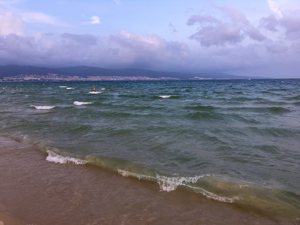 Ravda Central Beach — photo by James F Clay