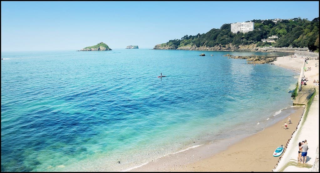 Torre Abbey Sands — photo by Torquay Palms