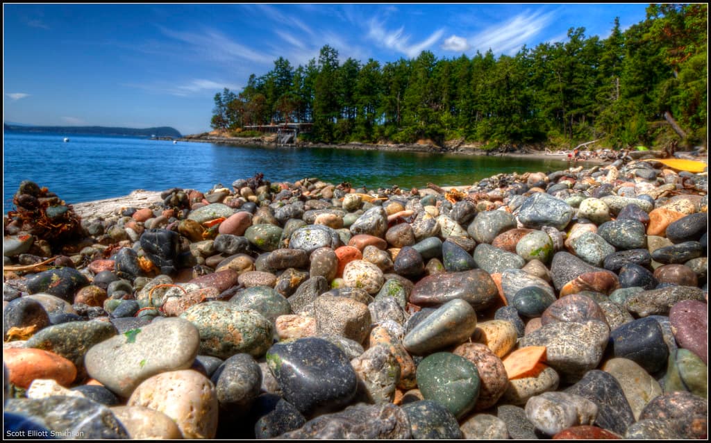 Obstruction Pass State Park Beach