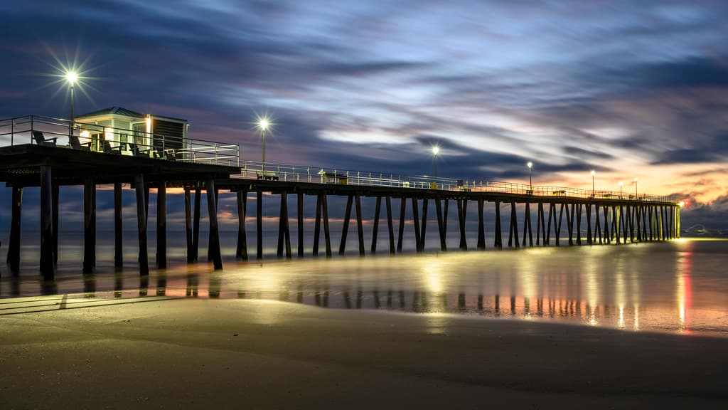 Ventnor Fishing Pier Beach