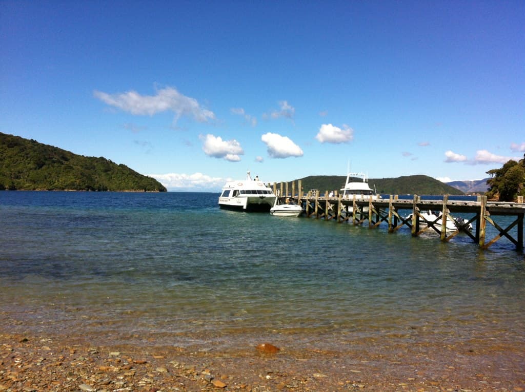 Furneaux Lodge Beach